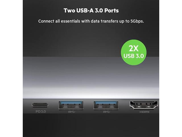 Belkin CONNECT 7-in-1 multiport hub adapter - USB-C - HDMI - image 10
