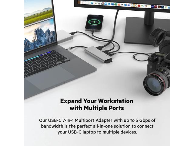 Belkin CONNECT 7-in-1 multiport hub adapter - USB-C - HDMI - image 11