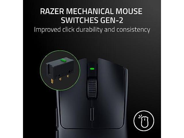 Razer - Viper V3 HyperSpeed Lightweight Optical Gaming Mouse with 280 Hour Battery Life - Wireless - Black - image 7