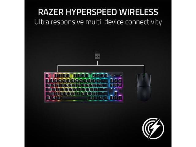 Razer - Viper V3 HyperSpeed Lightweight Optical Gaming Mouse with 280 Hour Battery Life - Wireless - Black - image 8