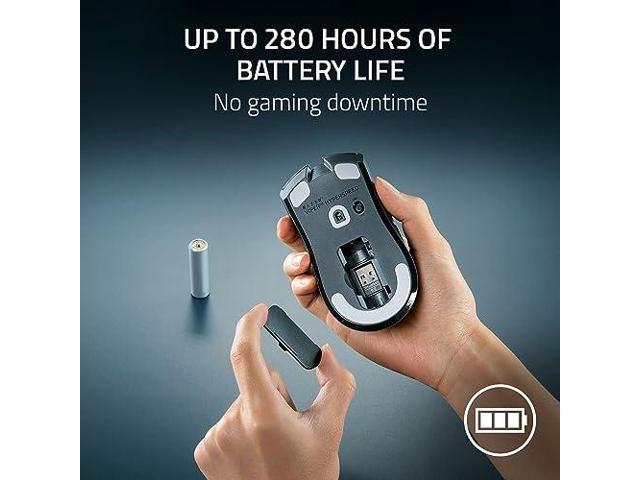 Razer - Viper V3 HyperSpeed Lightweight Optical Gaming Mouse with 280 Hour Battery Life - Wireless - Black - image 9