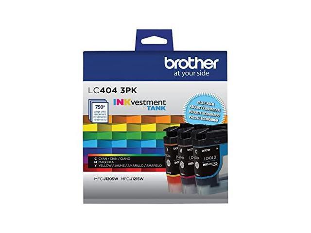 Brother Genuine LC404 INKvestment Tank Standard Yield Color Ink Cartridge Set (Cyan, Magenta, Yellow) - image 10