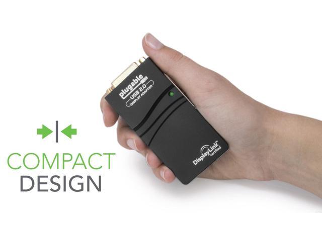 Plugable USB 2.0 to DVI, VGA, or HDMI Multi-Monitor External Video Graphics Card Adapter up to 1920x1080 - image 10