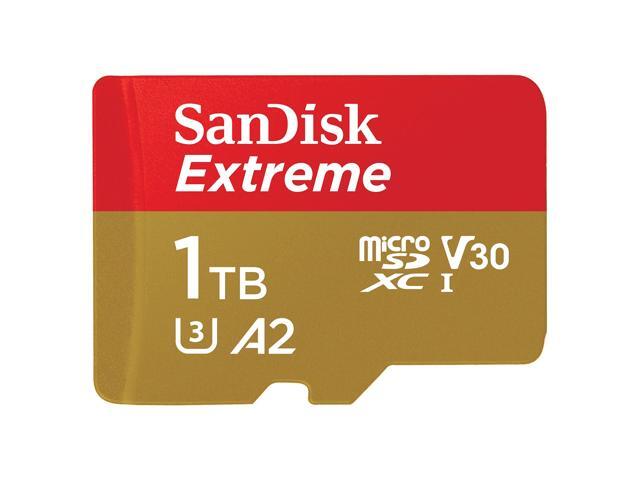 SanDisk microSDXC UHS-I card 1TB Extreme super high speed type (maximum reading 190MB/s writing maximum 130MB/s) SanDisk extreme SDSQXAV-1T00-GN6MN...