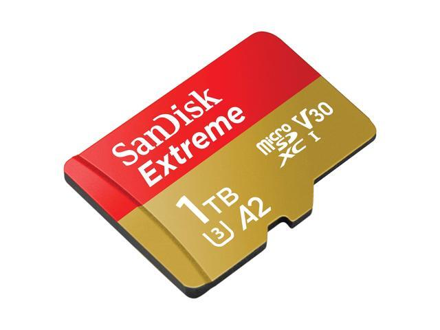 SanDisk microSDXC UHS-I card 1TB Extreme super high speed type (maximum reading 190MB/s writing maximum 130MB/s) SanDisk extreme SDSQXAV-1T00-GN6MN...