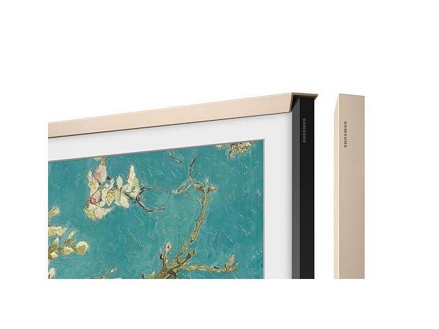 Samsung - 50” The Frame Customizable Bezel - Sand Gold - image 5