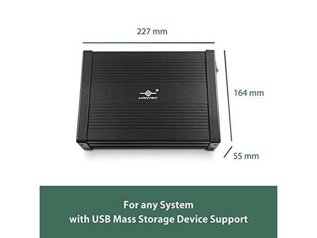 VANTEC NexStar DX2 USB 3.0 External Enclosure for SATA Blu-Ray/CD/DVD Drive