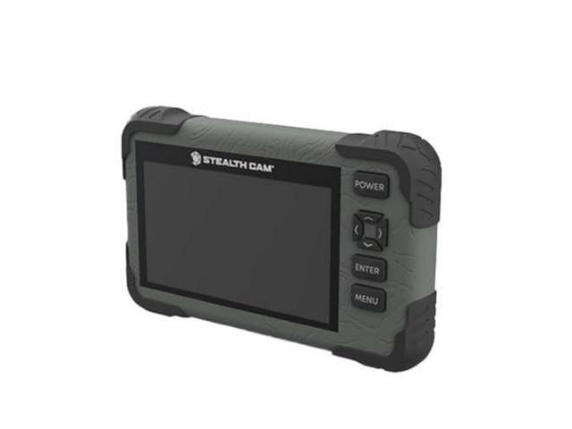 Stealth Cam SD Card Reader/Photo & HD Video 1080P Viewer Durable Water-Resistant Housing 4.3' Color LCD Screen Wrist Lanyard