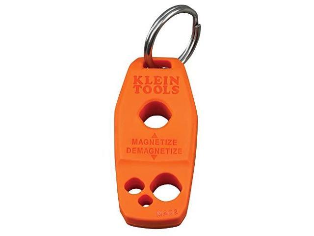 Klein Tools 85148 Screwdriver Set with Magnetizer/Demagnetizer for Magnetic Tips, Flathead and Phillips, Non-Slip Cushion Grip, 8-Piece
