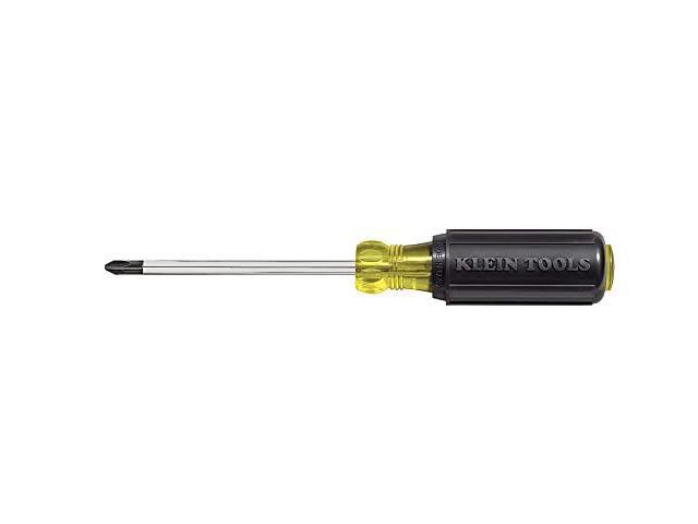 Klein Tools 85148 Screwdriver Set with Magnetizer/Demagnetizer for Magnetic Tips, Flathead and Phillips, Non-Slip Cushion Grip, 8-Piece