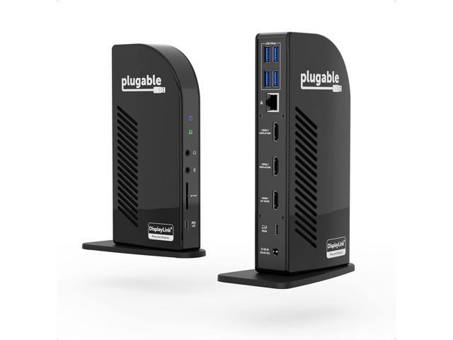 Plugable USB-C Triple Monitor Docking Station with 100W Laptop Charging - image 8