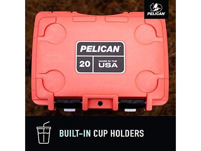 Pelican Elite 20 Quart Cooler (Dark Grey/Green)