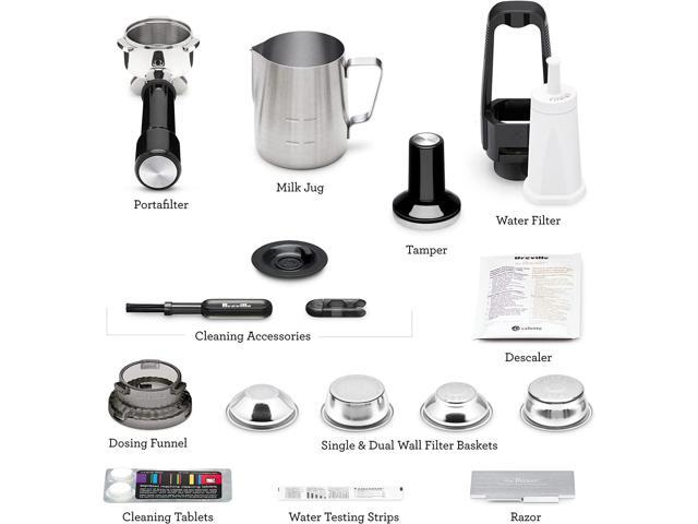 Breville The Barista Touch Espresso Machine, BES880BSS, Brushed Stainless Steel
