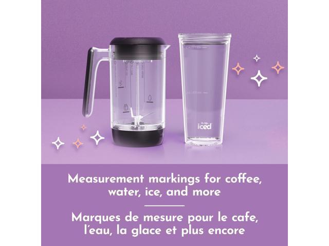 Mr. Coffee 3-in-1 Single-Serve Frappe, Iced, and Hot Coffee Maker and Blender Coffee Machine with Reusable Filter, Scoop, Recipe Book and 2...
