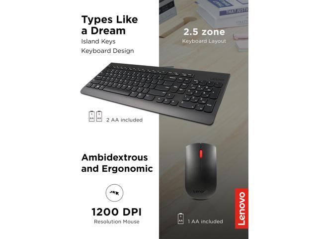 Lenovo Wireless Keyboard Mouse Combo - image 9