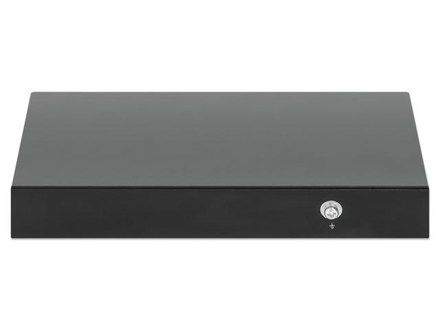 Intellinet 9-Port Switch with 8 x 2.5G Ethernet Ports and 1 SFP+ Uplink, Eight 10/100/1000/2500 Mbps RJ45 Ports, One 10G SFP+ Open Slot, Unmanaged,...