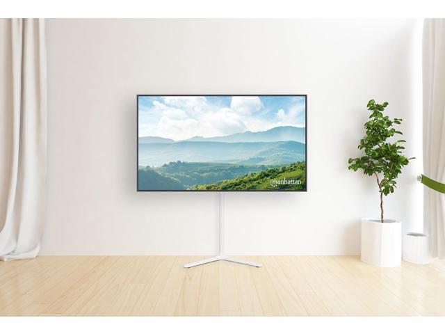 Portable Height-Adjustable Swivel TV Stand - Stylish & Versatile for 32-70 TVs, 70° Swivel, Easy Cable Management, Perfect for Any Room - 462648