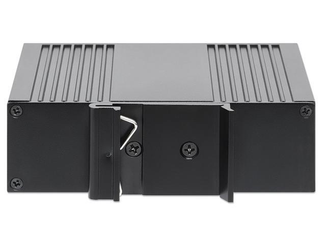 Intellinet Industrial Gigabit PoE++ Extender, One 80 W Port, Extends PoE up to 100 m (328 ft.), IEEE 802.3bt (4PPoE) Compliant, IP30-rated Metal...
