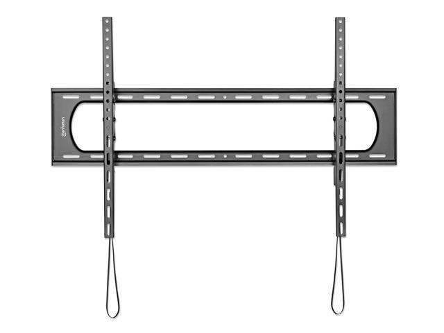 Manhattan Heavy-Duty Large-Screen Tilting TV Wall Mount Holds One 60' to 120' TV up to 264 lbs., +/-10° Tilt, Black - 461931