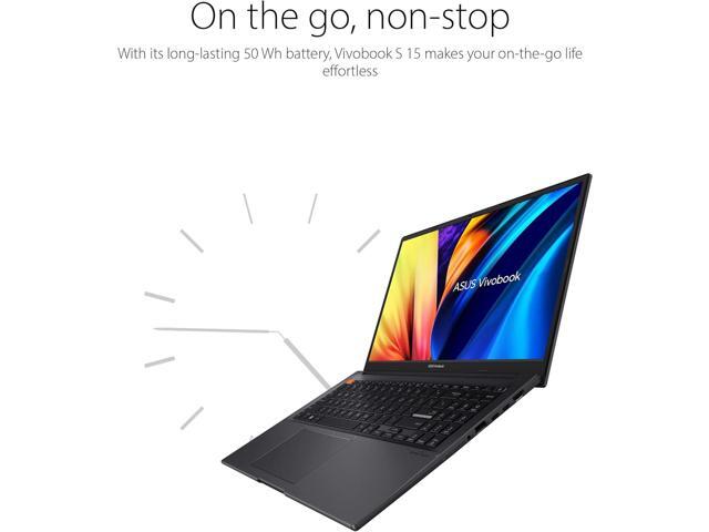 ASUS VivoBook S 15 Slim Laptop, 15.6' FHD Display, AMD Ryzen 7 5800H Processor, AMD Radeon Graphics, 8GB RAM, 512GB SSD, Windows 11 Home,...