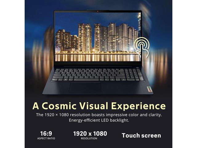 Lenovo IdeaPad 3i 15.6' FHD Touchscreen Laptop, Intel Core i5-1155G7, 40GB RAM, 1TB PCIe SSD, Intel Iris Xe Graphics, HD Webcam, Num Pad, WiFi 6,...