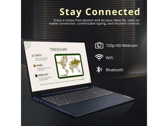 Lenovo IdeaPad 3i 15.6' FHD Touchscreen Laptop, Intel Core i5-1155G7, 40GB RAM, 1TB PCIe SSD, Intel Iris Xe Graphics, HD Webcam, Num Pad, WiFi 6,...