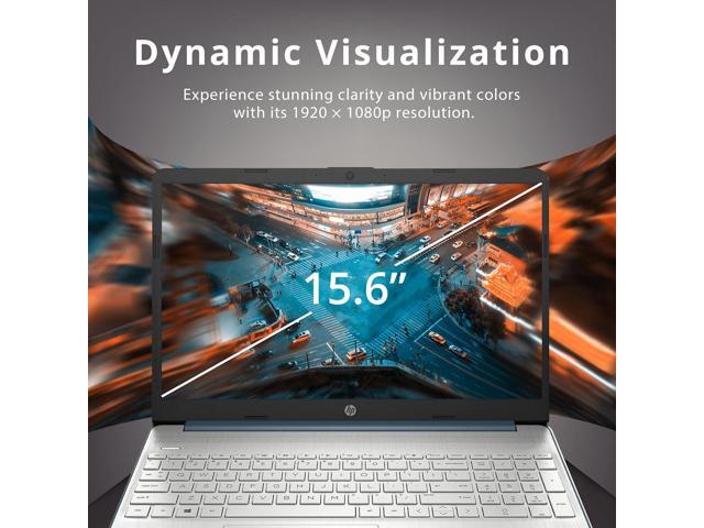 HP 15.6' FHD Laptop, AMD Ryzen 5-5500U Processor, 16GB RAM, 1TB PCIe SSD, AMD Radeon Graphics, 720P HD Webcam, Bluetooth, Wi-fi, Win 11 Pro, Blue,...