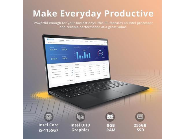 Dell Inspiron 15 15.6'' FHD Touchscreen Laptop, Intel Core i5 1155G7 Processor, 8GB DDR4 RAM, 256GB PCIe SSD, Intel UHD Graphics, Full Size...