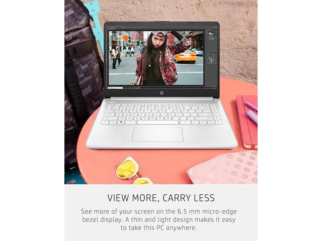 HP Stream 14' HD Laptop, Intel Celeron N4120 Processor, 4GB RAM, 64GB eMMC, HD Audio, HD Webcam, Intel UHD Graphics 600, 1 Year Office, HDMI, Win...