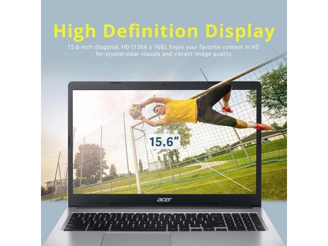 Acer Chromebook 315, 15.6' HD Anti-Glare Display, Intel Celeron N4000, 4GB LPDDR4 RAM, 32GB eMMC, Intel UHD Graphics 600, Numeric Keypad, WiFi 5,...