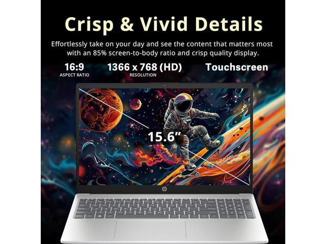HP 15.6' HD Touchscreen Laptop, Intel i5-1235U, 8GB RAM, 672GB Storage(512GB SSD + 160GB Docking Station Set), Intel Iris Xe Graphics, Numeric...