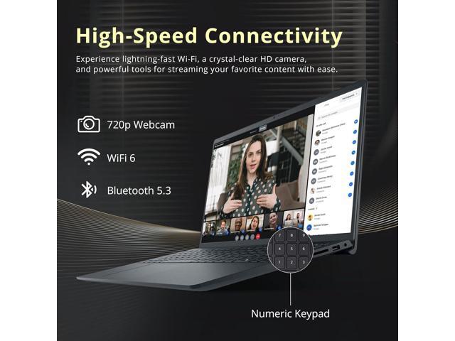 Dell Inspiron 15.6' FHD Touchscreen Laptop, Intel Core i7-1355U, 32GB RAM, 3TB Storage (2TB SSD+1TB Docking Station Set), Intel UHD Graphics,...