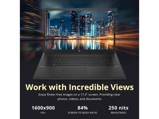 HP 17.3' HD+ Business Laptop, Intel i7-1255U, 32GB RAM, 2.28TB Storage (2TB SSD+288GB Docking Station Set), Intel Iris Xe Graphics, Numeric Keypad,...