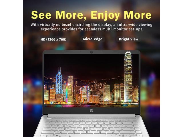HP Stream 14' HD Laptop, Intel Processor N150, 8GB RAM, 288GB Storage(128GB SSD+160GB Docking Station Set), Intel Graphics, 1 Year Office 365,...