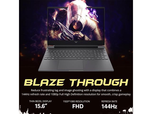 HP Victus 15.6' 144Hz FHD Gaming Laptop, Intel i5-13420H, 32GB RAM, 2TB PCIe SSD, NVIDIA GeForce RTX 4050, Backlit Keyboard, WiFi 6, Webcam, Win...