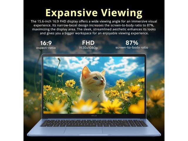 ASUS Chromebook CX15 15.6' FHD IPS Laptop, Intel Celeron N4500, 4GB RAM, 640GB Storage (128GB eMMC+512GB Docking Station Set), Intel UHD Graphics,...