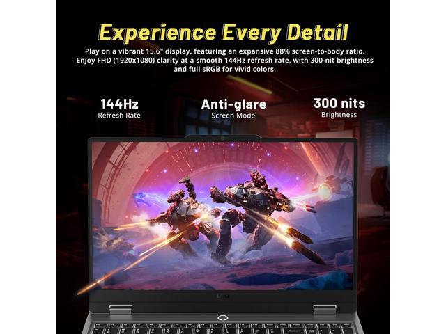 Lenovo LOQ 15.6' 144Hz FHD Gaming Laptop, AMD Ryzen 5 7235HS, 32GB RAM, 1TB SSD, NVIDIA GeForce RTX 4050, Backlit Keyboard, Numeric Keypad, Win 11,...