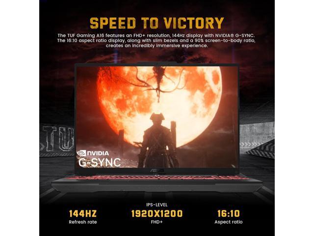 ASUS TUF A16 16' WUXGA 144Hz Gaming Laptop, AMD Ryzen 7 7445HS, 64GB RAM, 3TB Storage(2TB SSD+1TB Docking Station Set), NVIDIA GeForce RTX 4050,...