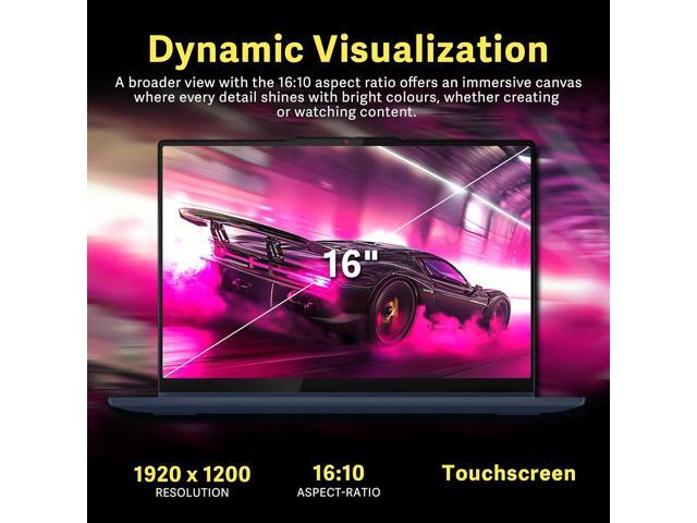 Lenovo IdeaPad 5 2-in-1 16' WUXGA Touchscreen Laptop, AMD Ryzen AI 7 350, 16GB RAM, 3TB Storage(2TB SSD+1TB Docking Station Set), AMD Radeon 860M,...