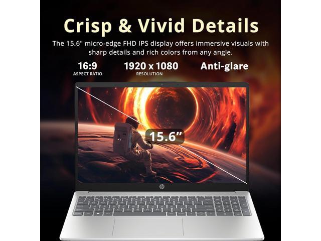 HP 15.6' FHD IPS Touchscreen Laptop, AMD Ryzen 7 7730U, 32GB RAM, 2.28TB Storage (2TB SSD+288GB Docking Station Set), AMD Radeon Graphics, Numeric...