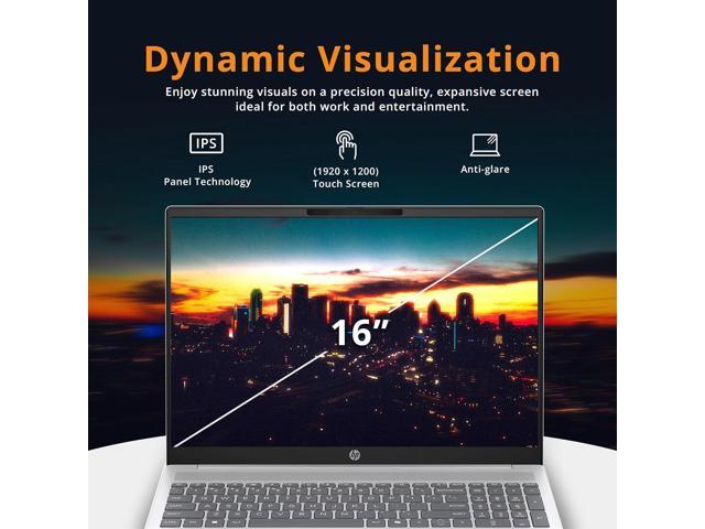 HP OmniBook 5 16' WUXGA Touchscreen Laptop, Intel Core Ultra 7 255U, 16GB LPDDR5, 2.28TB Storage (2TB SSD+288GB Docking Station Set), Intel...