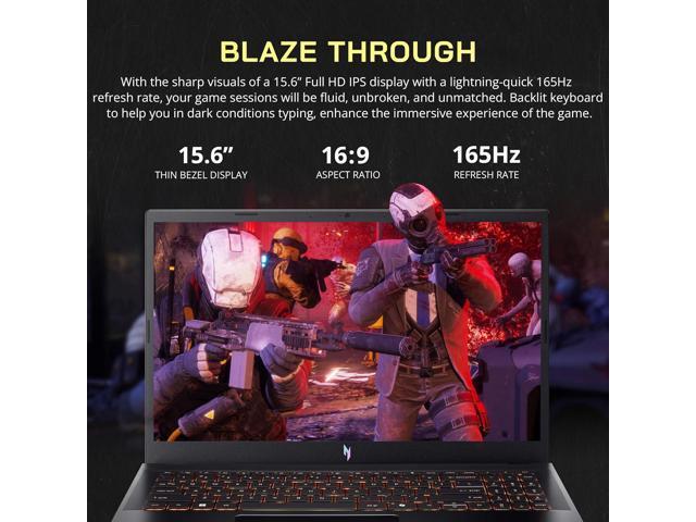 Acer Nitro V 15.6' FHD IPS 165Hz Gaming Laptop, Intel Core i5-13420H, 32GB RAM, 2TB Storage(1TB SSD+1TB Docking Station Set), GeForce RTX 5050,...
