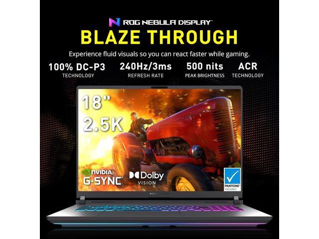 ASUS ROG Strix G18 18' WQXGA 240Hz Gaming Laptop, Intel Ultra 9 275HX, NVIDIA RTX 5070 8GB GDDR7, 64GB DDR5, 5TB Storage(4TB SSD+1TB Docking...