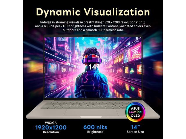 ASUS Zenbook 14' FHD+ OLED Laptop, Snapdragon X Plus X1P-42-100, 16GB RAM, 3TB Storage(2TB SSD+1TB Docking Station Set), Qualcomm Adreno Graphics,...