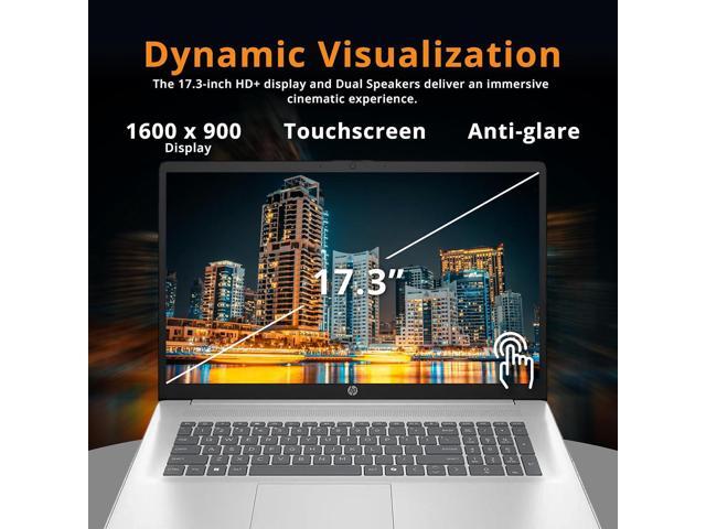 HP 17.3' HD+ Touchscreen Laptop, Intel Core 5 120U, 32GB DDR4, 2.16TB Storage (2TB SSD+160GB Docking Station Set), Intel Graphics, 720p HD Camera,...