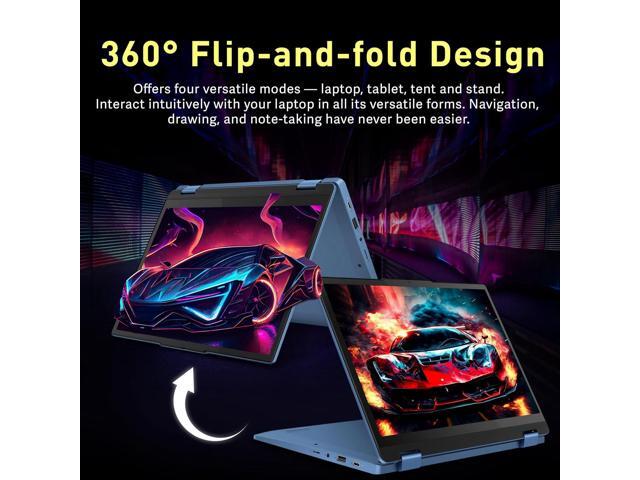 Lenovo Flex 3i Chromebook 12.2' WUXGA Touchscreen 2-in-1 Laptop, Intel N100, 4GB LPDDR5, 224GB Storage (64GB eMMC+160GB Docking Station Set), Intel...