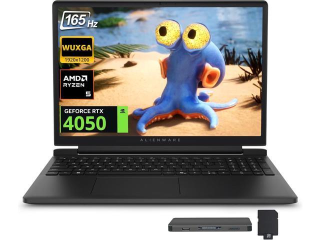 Dell Alienware 15 15.3 WUXGA 165Hz Gaming Laptop, AMD Ryzen 5 220, GeForce RTX 4050, 16GB RAM, 2TB Storage(1TB SSD+1TB Docking Station), Backlit... Dell Alienware 15 15.3 WUXGA 165Hz Gaming Laptop, AMD Ryzen 5 220, GeForce RTX 4050, 16GB RAM, 2TB Storage(1TB SSD+1TB Docking Station), Backlit...