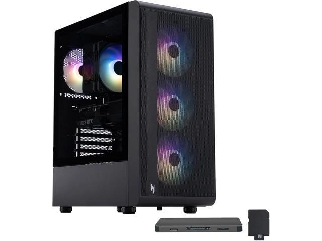 Acer Nitro 60 Gaming Desktop, Intel Core Ultra 5 225F, NVIDIA GeForce RTX 5060 8GB GDDR7, 32GB DDR5, 2TB Storage (1TB SSD+1TB Docking Station Set),...