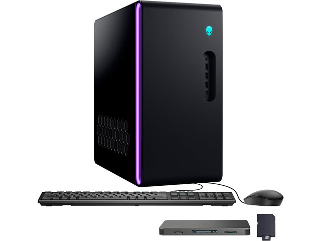 Dell Alienware Aurora Gaming Desktop, Intel Core Ultra 9 285K, NVIDIA GeForce RTX 5080 16GB GDDR7, 32GB DDR5, 3TB Storage (2TB SSD+1TB Docking...