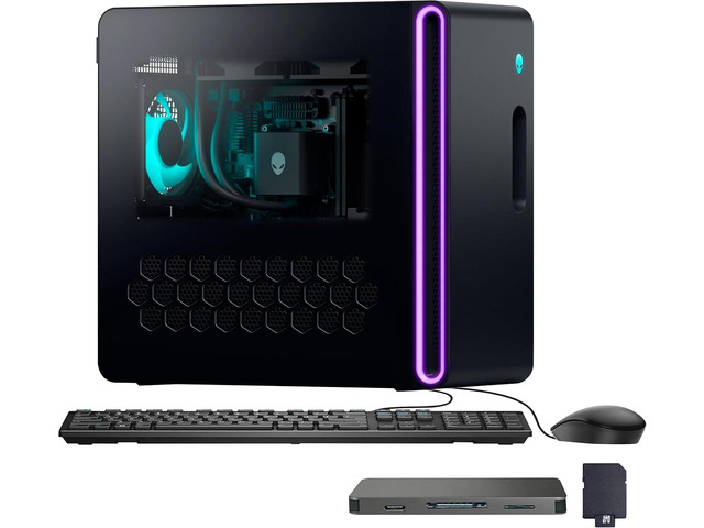 Dell Alienware Aurora Gaming Desktop, Intel Core Ultra 9 285K, NVIDIA GeForce RTX 5080 16GB GDDR7, 32GB DDR5, 3TB Storage (2TB SSD+1TB Docking...